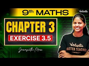 9th Maths | Chapter 3 Exercise 3.5 | State Board | Janasruthi Ma'am