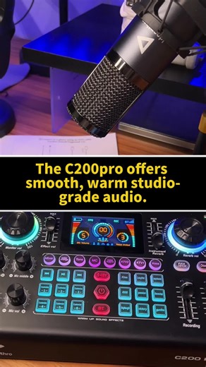 C200 Sound Card: Pro Audio Tuning and Control