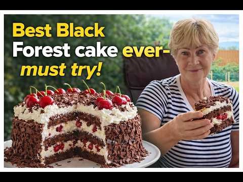 The Best Homemade Black Forest Cake (Easy & Delicious!)