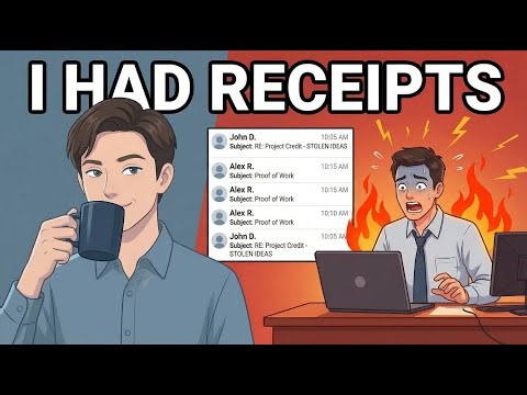 My Coworker Took Credit for My Project… Then I Found the Email Proof #workstory