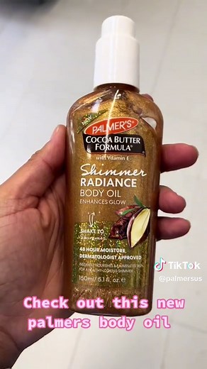Illuminate Your Skin with Palmer's Shimmer Radiance Body Oil