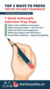 8.7K views · 27 reactions | Your Body Language Can Get You Hired – 3...