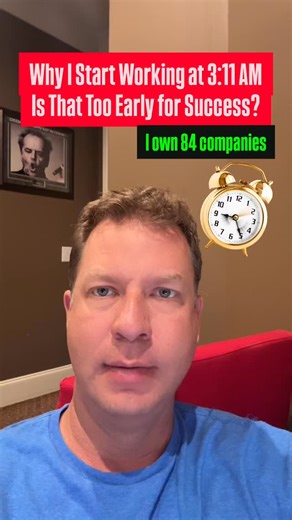 7.8K views · 223 reactions | Why I work at 3:11am in the morning? It works for me. Thoughts? Link in profile. | JT Foxx | Facebook