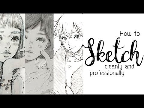 🌟 7 Steps How to SKETCH like a PRO (professionally and cleanly) 🌟