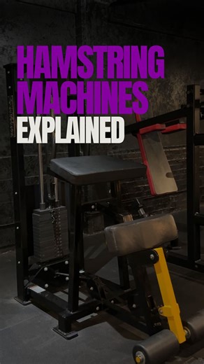 EVOLVE FITNESS on Instagram: "Let’s talk about hamstring curls… because not all of them train your hamstrings the same way 🧐 The seated hamstring curl works the muscle in its lengthened position, it’s great for building strength where your hamstring is stretched. The prone (lying) curl targets the mid-range, helping develop power and overall muscle density. And the standing curl isolates one leg at a time fixing any imbalances you may have. Each machine hits a slightly different portion 