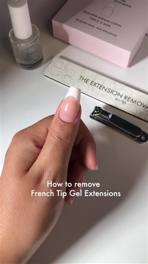 Easy Gel Extension Removal | Step-by-Step Tutorial