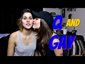 Q&Gay: Who is more jealous?! | Sam&Alyssa