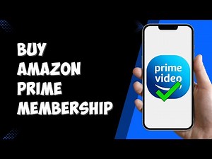How To How To Buy Amazon Prime Membership (2025)