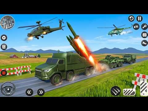 🚛 NUCLEAR STRIKE! 😱 US Military Missile Truck Launch Mission 🚛