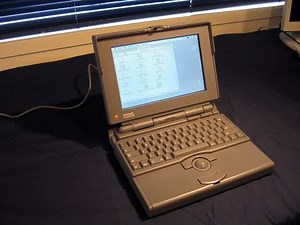 The Apple Macintosh Powerbook 145b (as seen in Terry Stewart's computer collection)