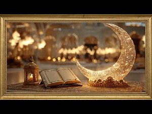 Ramadan Gold Vintage Frame TV Art 4K ✨ | Elegant Islamic Screensaver & Ambience 2026