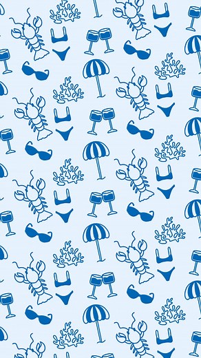 13K views · 78 reactions | Who else can’t wait for summer?? #summer #procreate #repeatpattern #surfacedesign #digitalart | Brigid Carey | Facebook