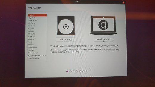 4k-macbook pro 安装 Linux ubuntu 记录