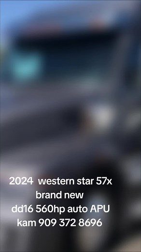 2024 western star 57x zero mile DD16 560HP AUTO ,apu, 200 gallons 60inch MID ROOF sleeper, leather seats, fully loaded Kam 909 372 8696 #latinoswtf #mexico #latinos #latinosbelike #mexicanmemes #alv #latina #latino #latinosdelmundo #latinosdehoy #latinosenusa #mexicanos #latinowithapurpose #hispanic #growinguphispanic #chicano #latinosenorlando #mexicanfans #dimexuno #creative #streetwear #california #chicanolife #viral #latinosenelmundo #latinosunidos #latinolifestyle #latinoinfluencer #latinoa