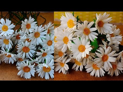 How to Craft Realistic Crepe Paper Daisy Flowers that WOW!!|A Craft Lover’s Guide to Blooming Beauty