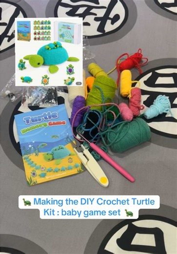 DIY Crochet Turtle Kit: A Cute Handmade Tutorial