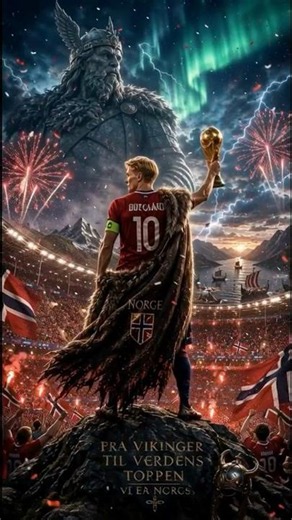 Norway World Cup Song 2026 ⚔️ Viking Anthem | Haaland, Ødegaard & Norway's Last Vikings 🇳🇴