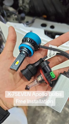 @x7sevenlightingtrinidadtobago Apollo bulbs installed for free with purchase @streetwiseautozone . Experience the difference X-7SEVEN makes today! | Ibis Electronics