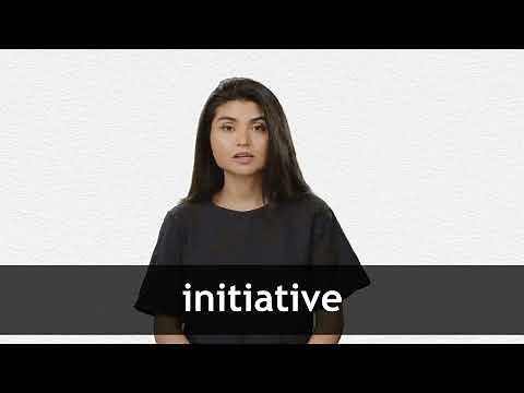How to pronounce INITIATIVE in American English