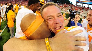 When was the last time Tennessee beat Georgia in football?