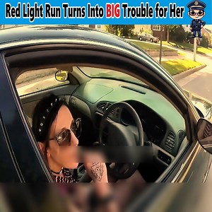 Red Light Run Turns Into BIG Trouble for Her | Traffic Stop Watch