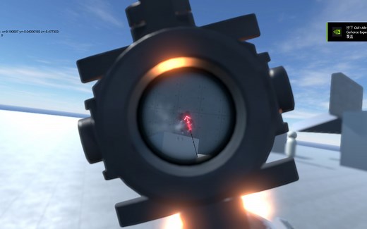 Unity3D FPS开发日志 2 - ACOG瞄准镜/镜内放大/景深、准心光点、击中反馈、侧身改进