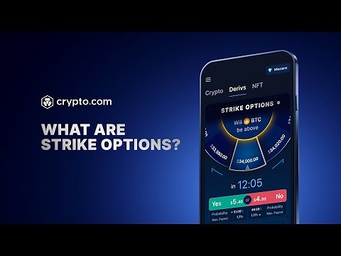 Strike Options – a new Crypto.com trading tool to help grow your potential profit