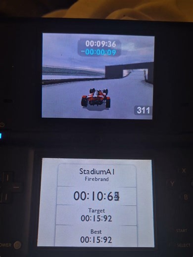 Trackmania DS stadium A1