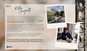 Pageant Contestant/portfolio Website Template | Editable Canva Template - Etsy Canada