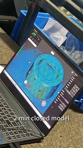 Using the EXTR series 3D scanner from BBCV to scan Plastic Part.#3dscanning #3dprinting