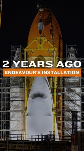 And it went like... 🥹 On this day two years ago, the California Science Center completed space shuttle Endeavour's installation in the future Samuel Oschin Air and Space Center, marking the end of Go for Stack. 🎉 Relive Endeavour's historic lift and installation! 🚀 #CaliforniaScienceCenter #SamuelOschinAirAndSpaceCenter #SpaceShuttleEndeavour | California Science Center