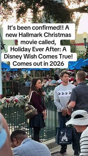 It’s confirmed!!!! We are getting a Disney Hallmark movie in 2026! I can’t wait! Starring Lacey Chabert, Travis Van Winkle, Richard Kind, Christy Carlson Romano, Bryce Dufee, Taegen Burns, and Asher Alexander, with Patrick Renna in a cameo role, this soon-to-be classic romance is set to premiere during Hallmark Channel’s 17th annual Countdown to Christmas programming event next year. #hallmark #laceychabert #meangirls #christmasmovie #magic