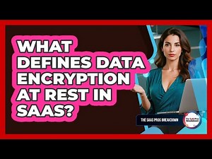 What Defines Data Encryption At Rest In SaaS?