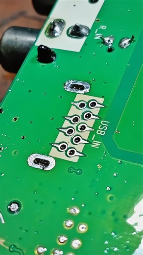 cleaning tin #component #pcb #replacement #reworkstation