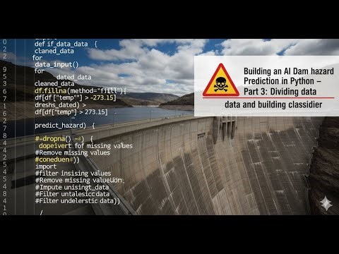 Building an AI Dam hazard Prediction Model in Python-Part 3: Dividing data and building classifiers