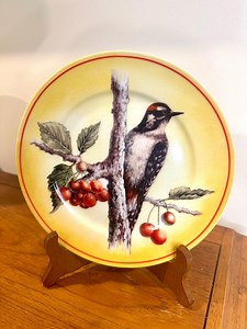Edwin Knowles Woodpecker WMG Decorative Plate - Etsy Canada