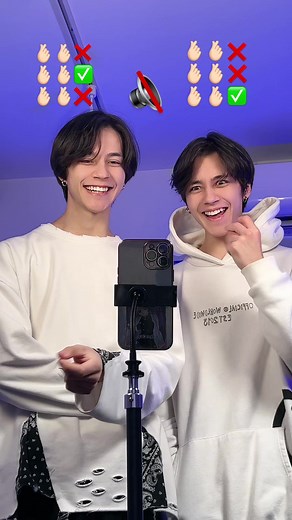 Hand Gesture Game with Twins: Fun Challenges