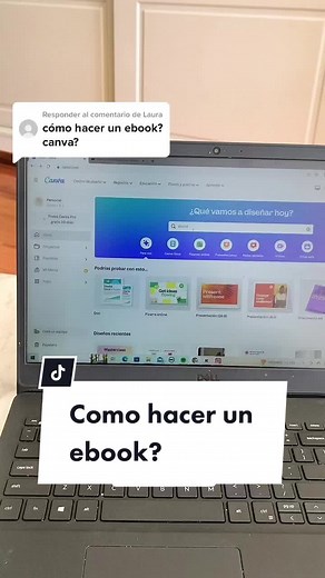 Respuesta a @Laura hacer un ebook con canva 🚀💸 #emprendimiento #emprendedores #emprendedoras #negociosdigitales #negociosonline #crearunebook #ebook