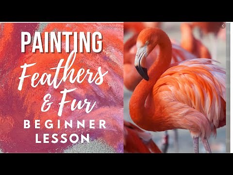 BEGINNER LESSON / Painting Feathers and Fur in Soft Pastel