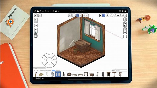Blender on iPad Pro at Last—Without Losing Its Blender-ness - DIGITAL PRODUCTION