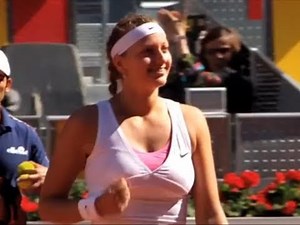Petra Kvitova's 'Czech Mate' in Madrid
