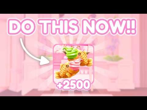 QUICKLY *DO THIS* TO GET 10000+ TAIYAKI IN DRESS TO IMPRESS TOKYO SPRING UPDATE (FREE + EASY)