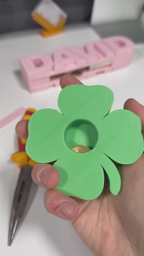 David Krammer on Instagram: "Create a custom bottle opener. 🍀 #ankermake #ankermakem5c #shorts #3dprinting #diy"