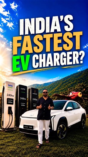 Finally Found India’s Fastest 240kW EV Charger! ⚡ STATIC Charger