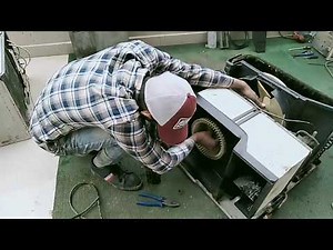 window ac service at home.window ac service करना सिखें।