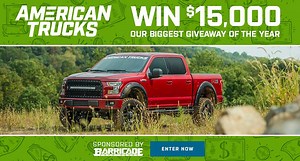 Pump Up Your Pickup with the $15,000 AmericanTrucks Giveaway