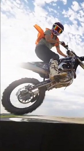 🔥 These FMX Stunts Are Impossible to Stop Watching! 🤯🏍️ #Shorts