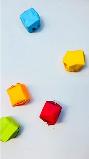 Easy Origami Balloon in 60 Seconds!