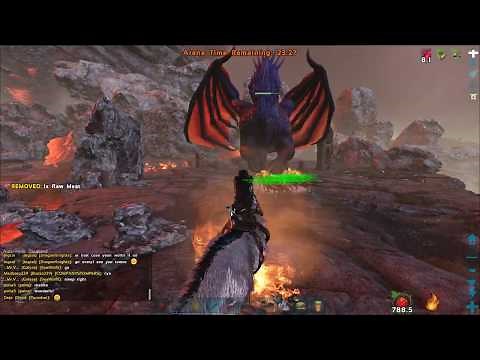 ARK Easy Solo Dragon Boss kill (Official) 2019