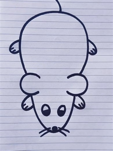 Easy Rat Drawing Tutorial for Beginners